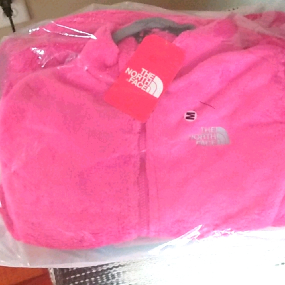 Pink North face medium size fleece